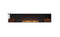 Ecosmart Fire Flex 104LC.BX2 Left Corner Fireplace Insert - Black Finish / Stainless Steel Burner - ESF.FX.104LC.BX2